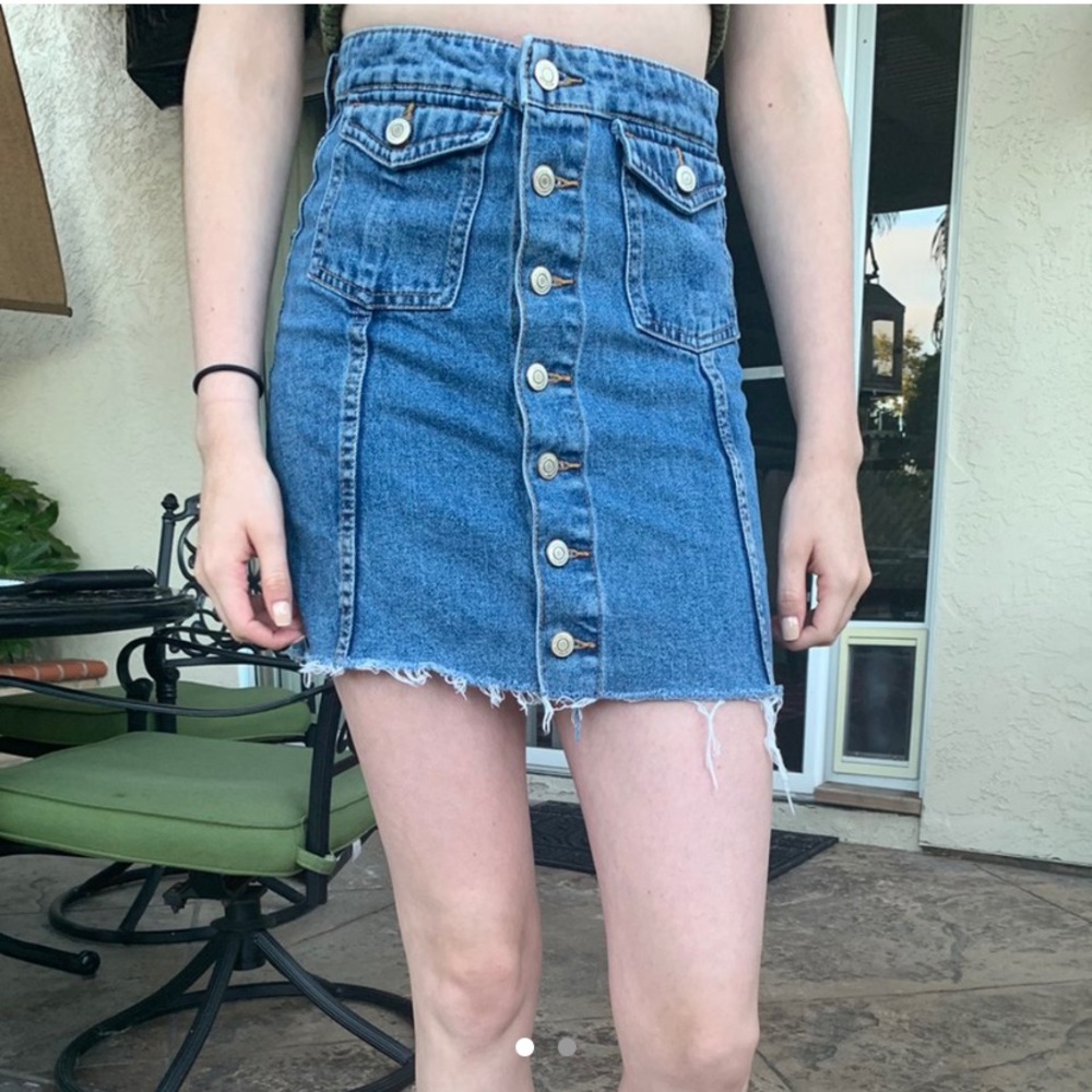Jean skirt